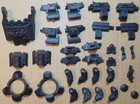Space Marines - Brutalis Dreadnought - Sarcophagus Bolt Rifles Feet - Bits 40K