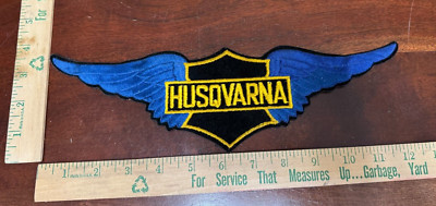 HUSQVARNA PATCH - MOTORCYCLE- CHAINSAW - SNOWMOBILE