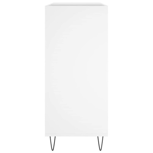 Mobile Porta Dischi Bianco 84,5x38x89 cm in Legno truciolato - Foto 5 di 9