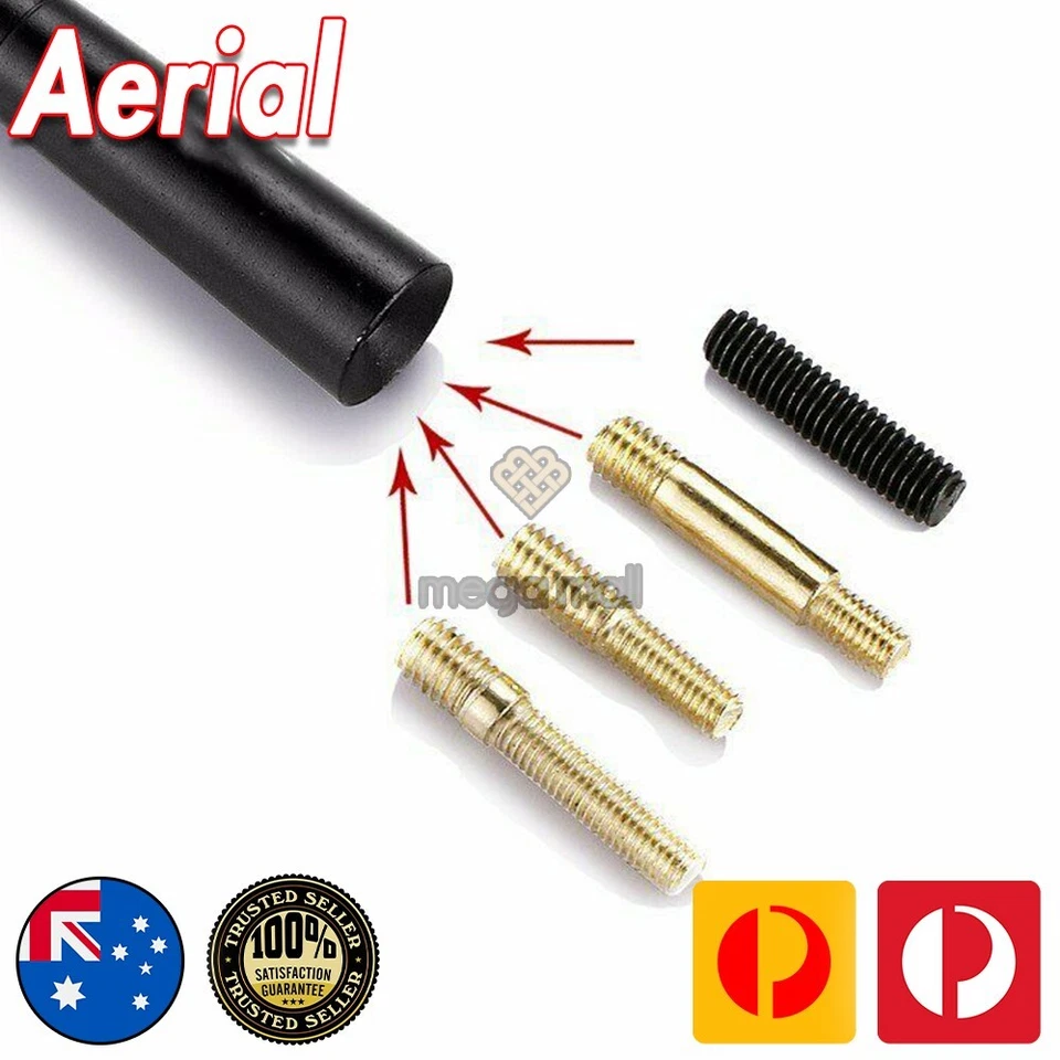 Antenna / Aerial Stubby Bee Sting for Mazda MX-5 Black Carbon 12CM - image 4 of 4