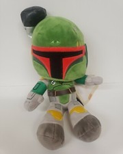 Star Wars Boba Fett And Darth Vader 8" Plush Figure Mattel Disney