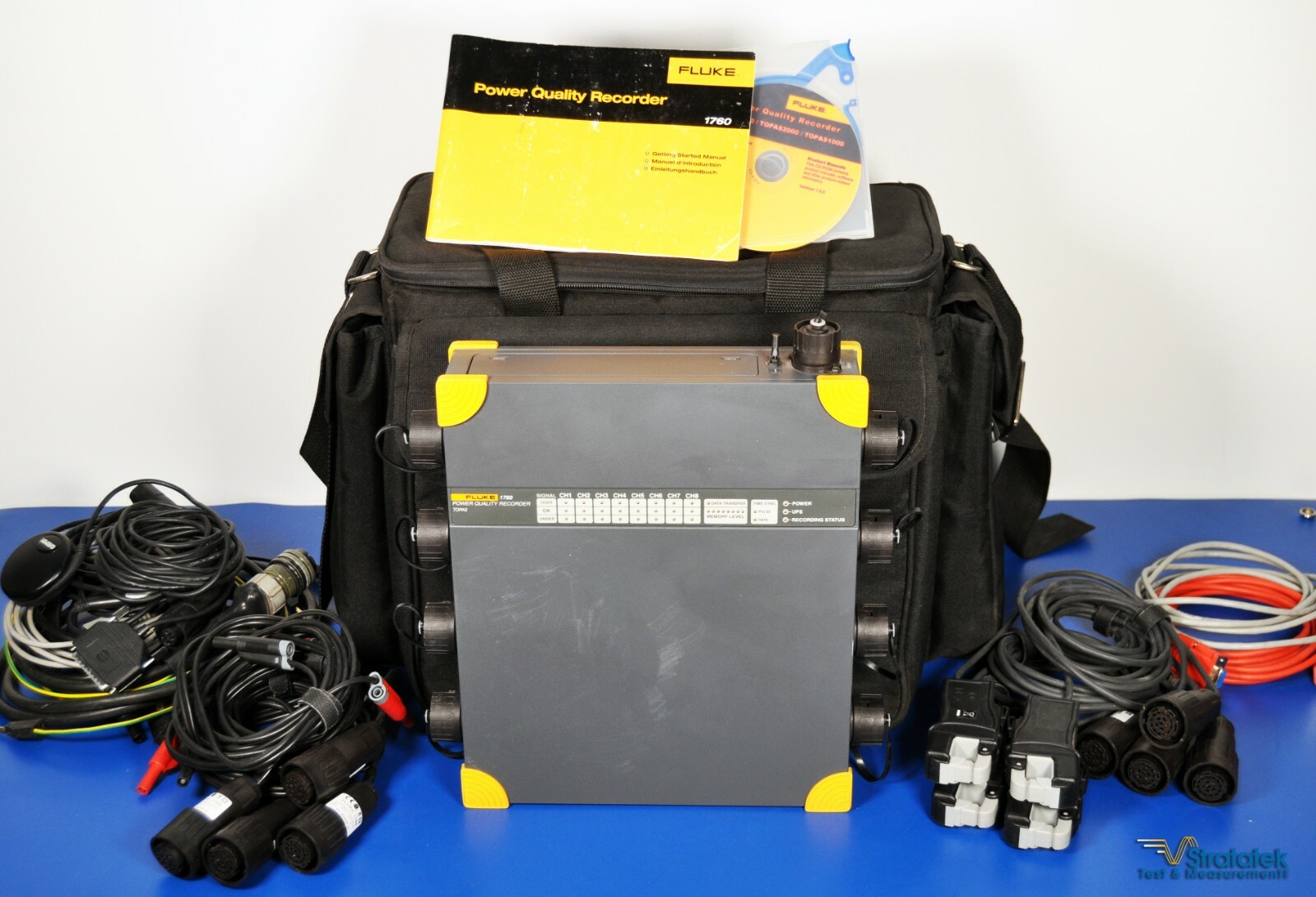 Fluke 1760 TOPAS Three Phase Power Quality Recorder NIST Calibrated PQA