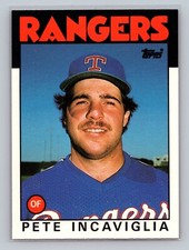 1986 Topps Traded Pete Incaviglia #48T - Texas Rangers - NEAR MINT to MINT