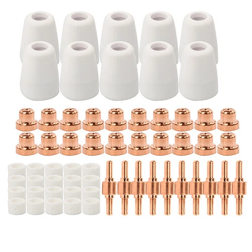 60 pezzi PT-31 LG40 kit di materiali di consumo per taglierina al plasma PT31 torcia da taglio - Foto 1 di 7