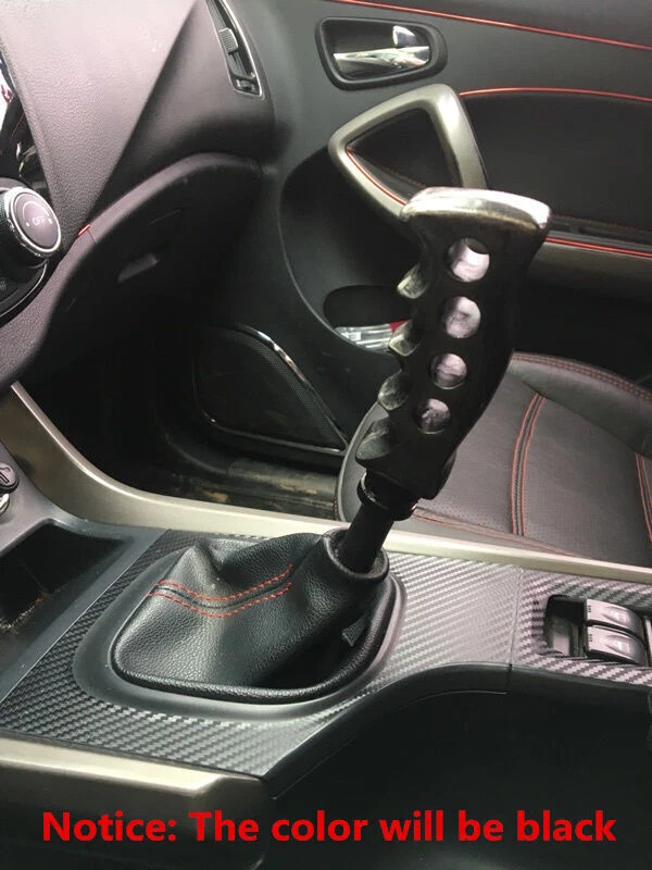 1X Manija de empuñadura de pistola Transmisión manual Coche Perilla de cambio Manija de palanca de cambios Foto 4 de 4