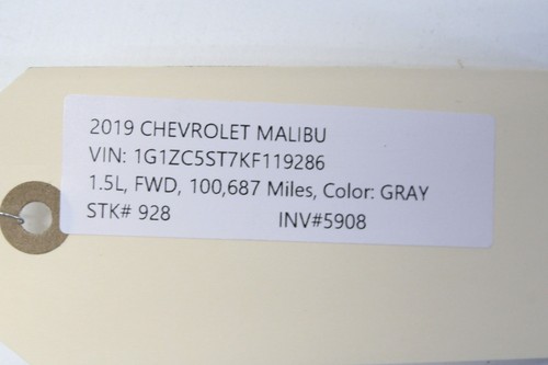 2016-2024 CHEVROLET MALIBU 1.5L L4 GAS ENGINE O2 OXYGEN SENSOR OEM - Bild 6 von 6