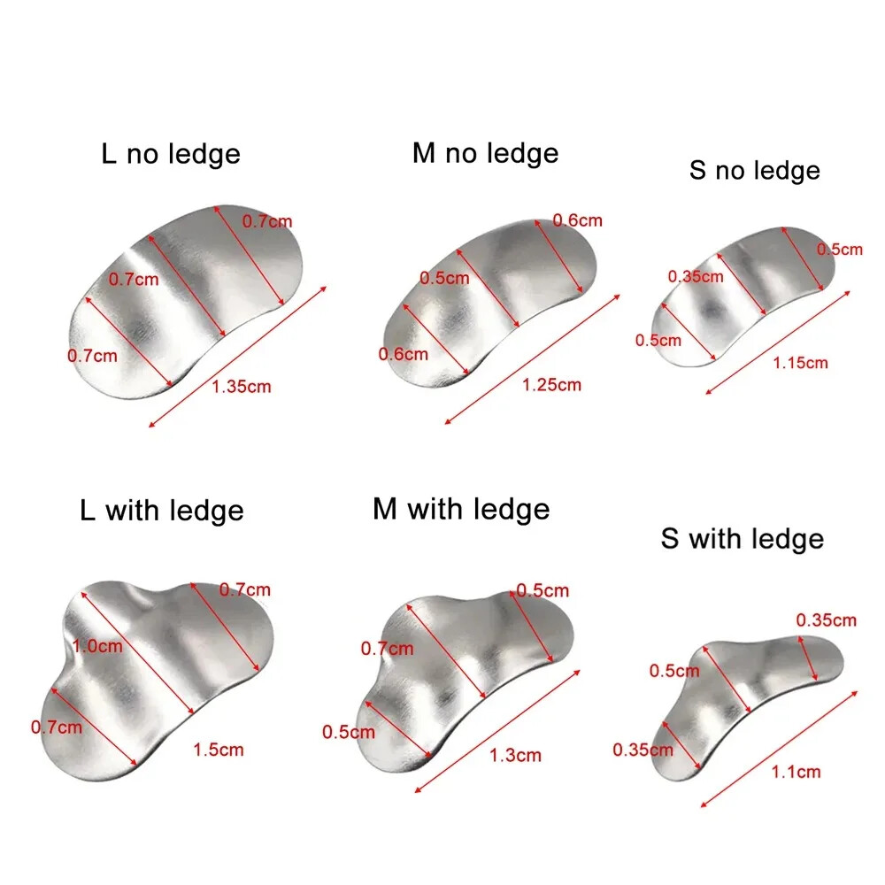100 Pcs Dental Sectional Contoured Metal Matrices Refill Matrix Band Ledge eBay