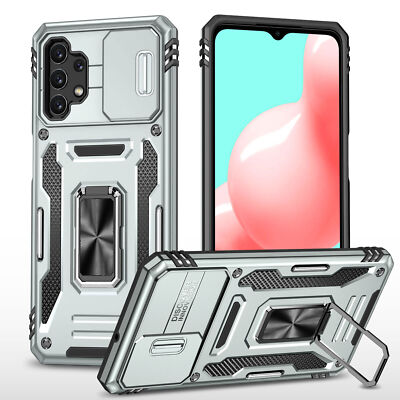 Heavy Duty Case for Samsung Galaxy A53 A32 A13 A33 A73 Rugged Slide Camera Cover