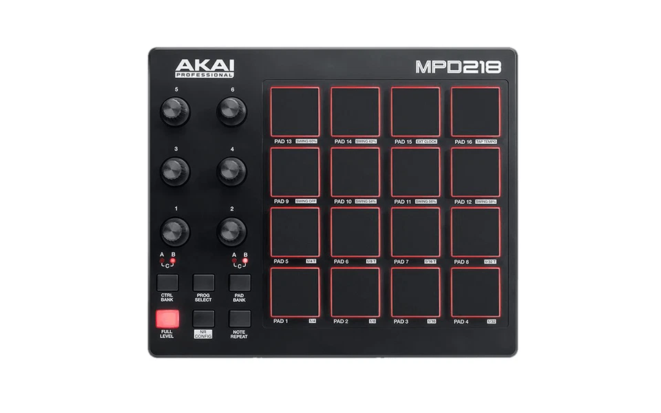 Akai MPD218 Professional MIDI-over-USB Pad Controller w/ Ableton Live Lite MPD18 - Image 2 of 4