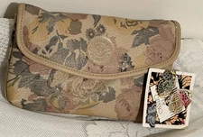 Vintage Gitano Classics Wallet Floral Faux Leather All In One NOS
