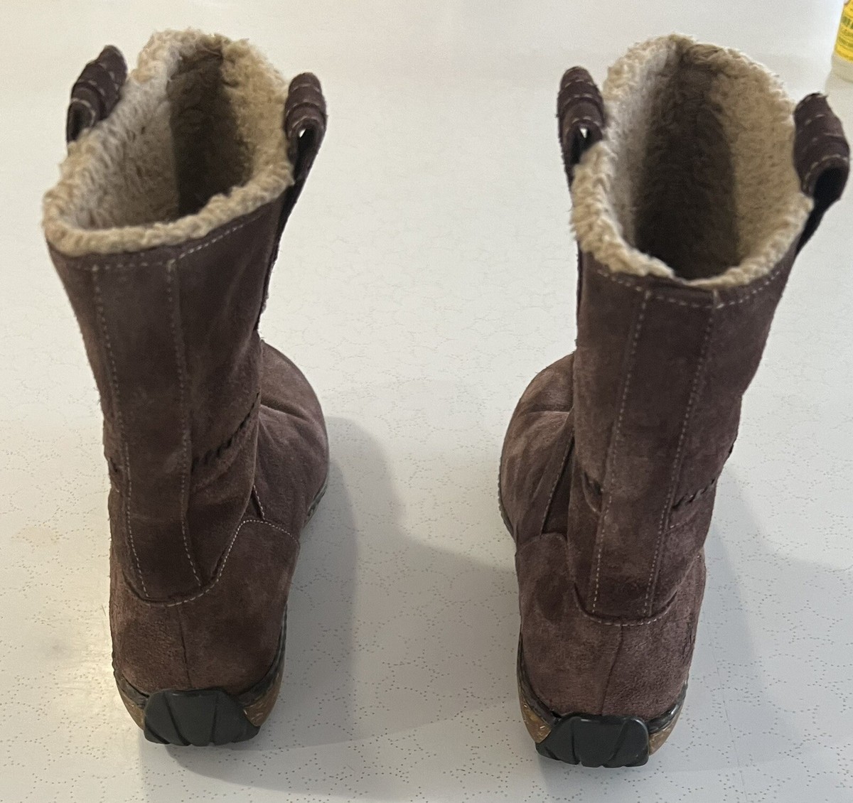 Timberland Earthkeepers Granby Tall Brown Suede Boots Size  Timberland Earthkeepers tall Granby boots sz 5.5 display picture 1