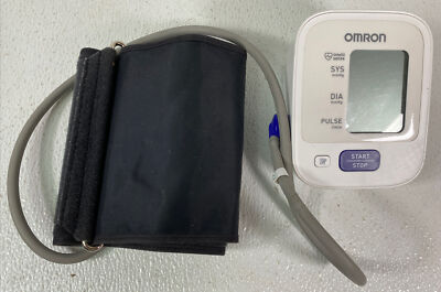 #ad Omron Upper Arm Blood Pressure Monitor Model BP710 BP Cuff Tested amp; Working $22.95