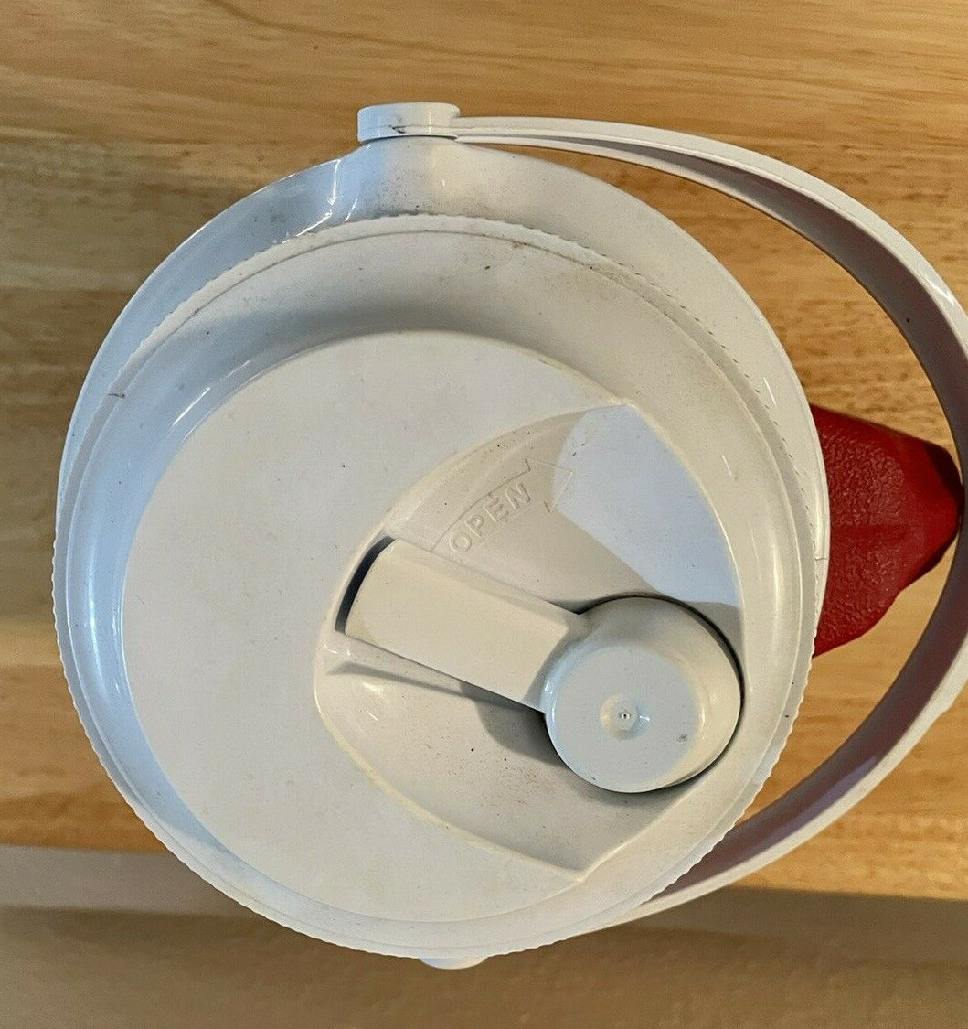 Vintage Phillips 66 Half Gallon Jug – Red & White, Insulated With Handle (1522-42)