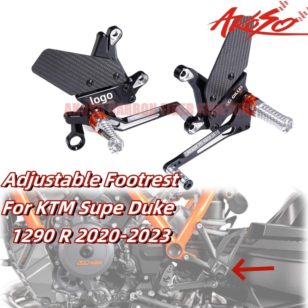 Adjustable Rearsets Rear Set Footrest For KTM Super Duke 1290 R