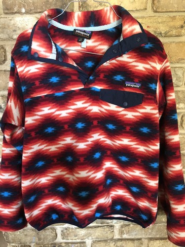 Patagonia Womens T Snap Synchilla Small 