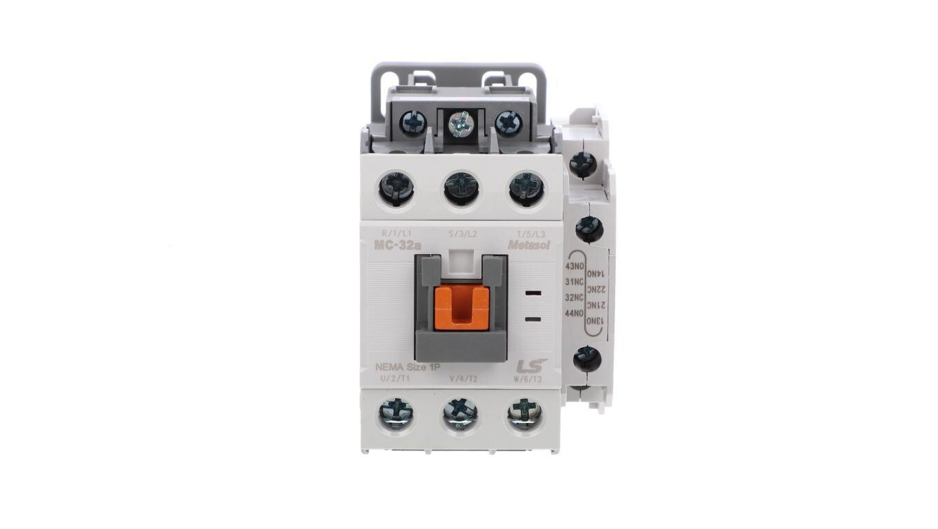 Contactor 32A 3P 15kW 24V DC 1Z1R MC-32a 24VDC 1a1b /T2UK