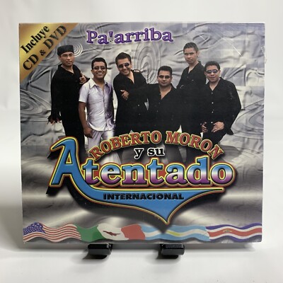 Roberto Moron y Su Atentado CD + DVD Pa' Arriba Sonidero Cumbias Rare New Sealed