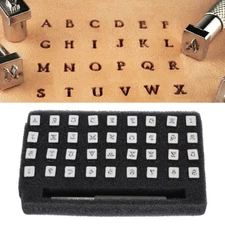 Number & Letter Metal Punch Set Alphabet Mark Steel Stamp Craft Tool Kits