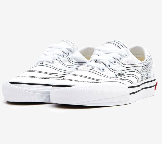 Vans Vision Voyage Triple Tongue Sneakers White Black Mens 4 Womens 5.5-image