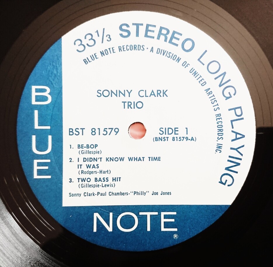 洋楽 Sonny Clark Trio Blue Note BST 81579 LP Sonny Clark TRIO LP Blue Note BST 81579 Jazz Japan Stereo paul