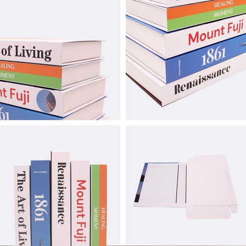Modern Faux Books for Decoration Decorative Books Fashion Faux Book Fake Book... - Picture 9 of 9
