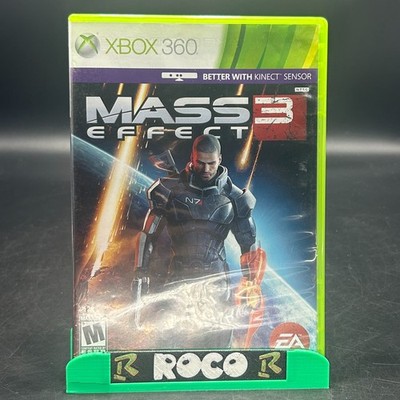 Mass Effect 3 (Microsoft Xbox 360 Kinect 2-Disc N7 BioWare EA, 2012) NO MANUAL