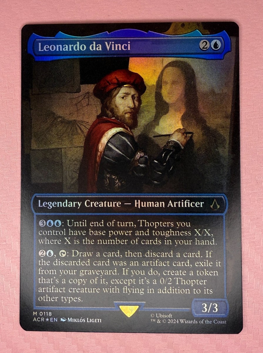 Leonardo da Vinci (Borderless) Universes Beyond: Assassin's Creed