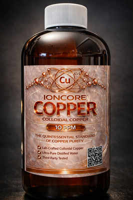 Colloidal copper 16 oz Ionic / Nanoparticle  Ultra Pure Liquid Supplement