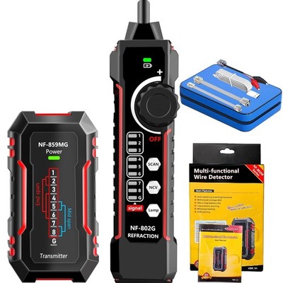 NF-802MG Network Cable Tester Ethernet Cable Tester with NCV and SCAN for PoE/Ca