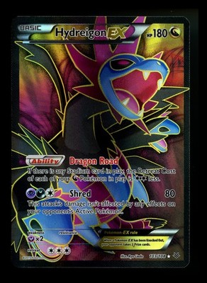 #2 Hydreigon EX 103/108 XY Roaring Skies 2015 Full Art Holo Pokémon Card TCG