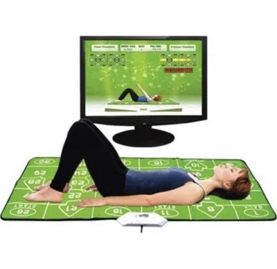 Xtreme Fit Interactive Gaming Mat 80 Exercises Yoga Aerobic Games