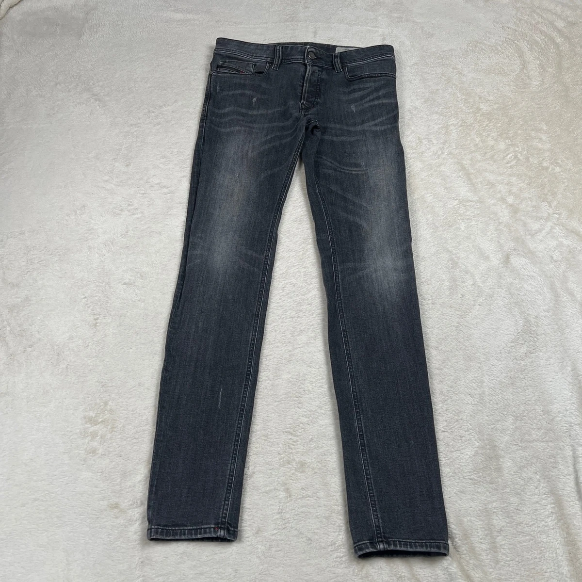 Diesel Sleenker Black Jeans for Men for sale | eBay