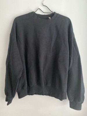 Fear Of God Essentials Back Logo Black Crewneck Sweatshirt Size Small (S)