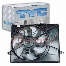 TYC 621340 Dual Radiator & Condenser Fan Assembly for V53-01-0002 mo