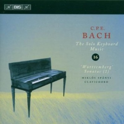 C.P.E.Bach:The Solo Keyboard Music Vol.16 -Wurttemberg Sonatas No Bach, Car [CD]