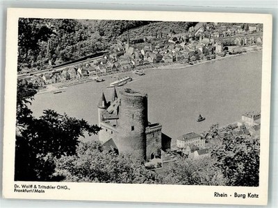 38092893 - 5422 St. Goarshausen Castle Katz Photo Dr. Wolff and Trischtler OHG