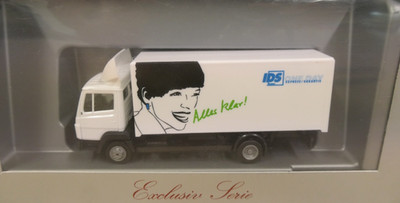 Herpa 1:87 - MB 814 Koffer-LKW ''IDS One Day''