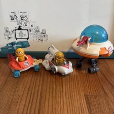 Vintage 1984 Playworld Lil Playmates Space Station Play Set 5 Accessories Lot