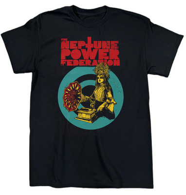 VTG The Neptune Power Federation Cotton Black All Size T Shirt Unisex UR535