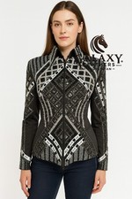 Show Jacket Western Showmanship Women RodeoJacket horsemanship jacket for shows