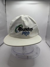 Vintage Roundup Pro Hat USA Made Snapback Monsanto Agriculture Farm Cap