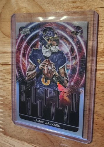 2025 Topps Cosmic Chrome Lamar Jackson Base (RAW)