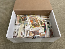 1880s-Mid Century Box Of Tobacco & Trade - N cards, Flags, Inventors 1000+ Cards