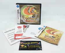 Pokemon: Heart Gold Version Nintendo DS, 2010 Case w/ Manual Inserts Only