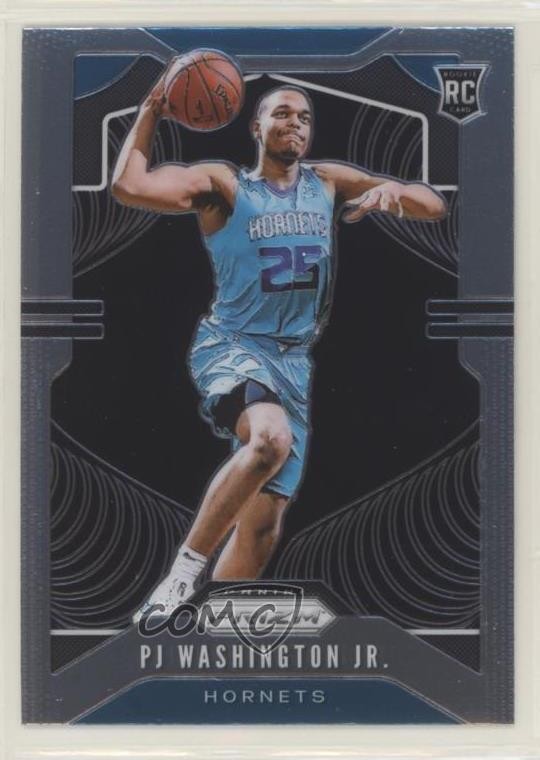 2019-20 Panini Prizm Rookie PJ Washington Jr (Ball in Right Hand) #258 0d1a