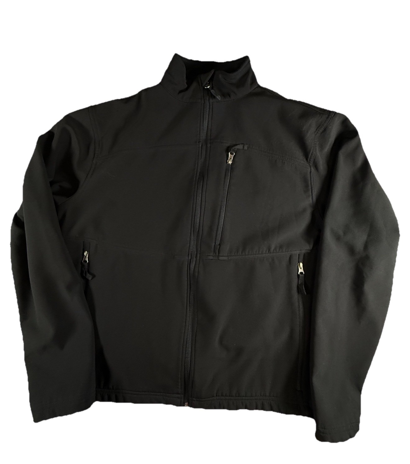 Fossa Lightweight Soft Shell Black Jacket Zip Poc… - image 2