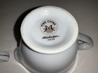 Huntington Made in Japan White Leaves Silver Trim Creamer and Sugar — photo 5