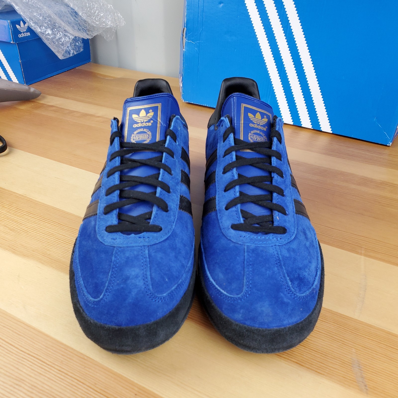 *WornOnce* UK 10 - adidas Kegler Super Blue Originals Mens Trainers 2023 ID8835 image 3