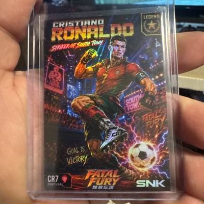 Cristiano Ronaldo Custom Art Card - CR7 -  Limited Edition /20 Fatal Fury