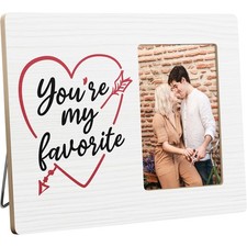 Romantic Gifts for Couples, Boyfriend Girlfriend Picture Frame, You're My Fav...